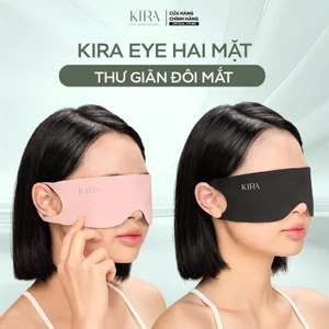 Đai thư giãn mắt KIRA Eye Mask 2 Mặt – Giải pháp giúp đôi mắt nghỉ ngơi, giảm mệt mỏi và phục hồi sức sống.