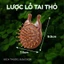 Lược Gỗ Mini Hình Tai Thỏ – Lược Tròn Cầm Tay Massage Da Đầu Dễ Thương