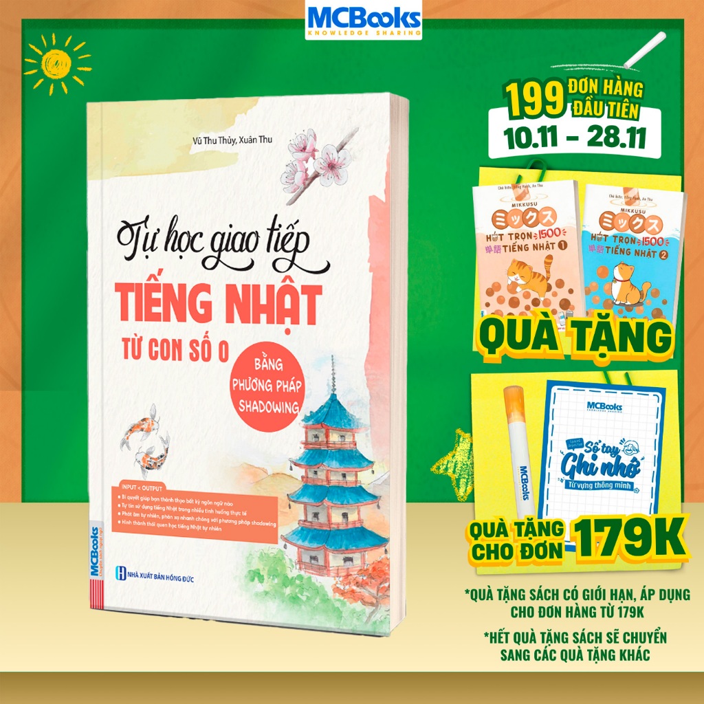 Sách - Tự học giao tiếp tiếng Nhật từ con số 0 bằng phương pháp shadowing