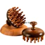 Lược gỗ đàn hương massage giảm rụng tóc massage da đầu chống tĩnh điện - Mỹ nghệ dưỡng sinh HT