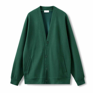 Áo khoác cadigan unisex chất cotton nỉ bông Bassic phong cách Hàn Quốc, Local Brand - DTB k1