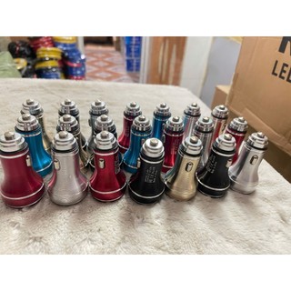 Tẩu sạc cao cấp sạc điện thoại trên ô tô dùng chung điện 12v và 24v. Tẩu 2 cổng sạc USB sạc nhanh hàng cao cấp (1 chiếc)
