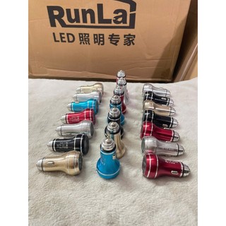 Tẩu sạc nhanh điện thoại hàng cao cấp dùng chung điện 12v và 24v. Tẩu 2 cổng USB sạc nhanh (1 chiếc)