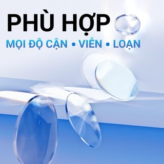 [Tròng Kính HOYA 1.56 Cận Loạn Hạn Chế Hơi Nước] EYE PLUS Chống UV ,Lọc Ánh Sáng Xanh Chuyên Đi Mưa