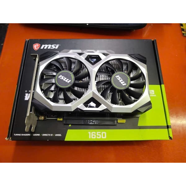 [HCM] Card Màn Hình Nvidia GeForce GTX 1650 D6 Ventus XS OCV3, Nguyên ...