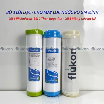 Bộ Lõi Lọc Nước Cho Máy Lọc Nước RO, Máy Tiền Lọc Ion Kiềm
