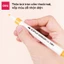 Bút Màu Acrylic Marker Deli 80 Màu Túi Nhựa Vẽ Mọi Chất Liệu Mực Bền Lâu Phai ChuẩnMàu