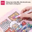 Bút Màu Acrylic Marker Deli 80 Màu Túi Nhựa Vẽ Mọi Chất Liệu Mực Bền Lâu Phai ChuẩnMàu