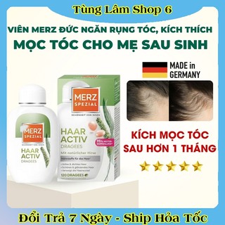 Viên uống hỗ trợ mọc tóc Merz Spezial của Đức -Date mới đủ bill