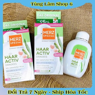 Viên uống hỗ trợ mọc tóc Merz Spezial của Đức -Date mới đủ bill