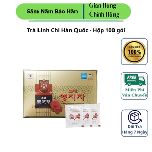 Trà Linh chi từ Hàn Quốc - Thức uống bổ dưỡng, tuyệt vời cho sức khỏe và tinh thần. ( hàng mới về )