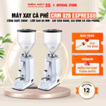 [HCM-Hoả tốc] Máy Xay Cà Phê CRM 020(màu Trắng) Xay Espresso Giá Rẻ - Công Suất 200W - Lưỡi Dao 60mm - BH 12 Tháng — ảnh 1