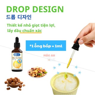 BIO Dầu ăn dặm bé yêu,bổ não giúp bé thông minh,tăng đề kháng,tăng cân,ngủ ngon #mocansmart