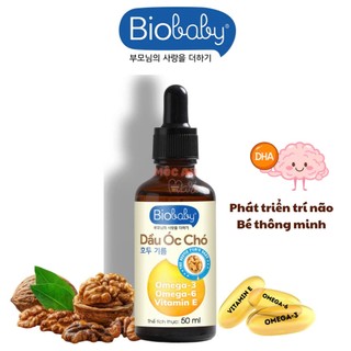 BIO Dầu ăn dặm bé yêu,bổ não giúp bé thông minh,tăng đề kháng,tăng cân,ngủ ngon #mocansmart