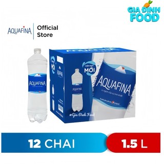 Nước uống tinh khiết đóng chai Aquafina 1.5L