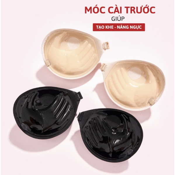 [Peinn] Áo Dán Nâng Ngực Kiểu Bàn Tay Cài Trước Thiết Kế Hình Vỏ Sò Độc Đáo  001