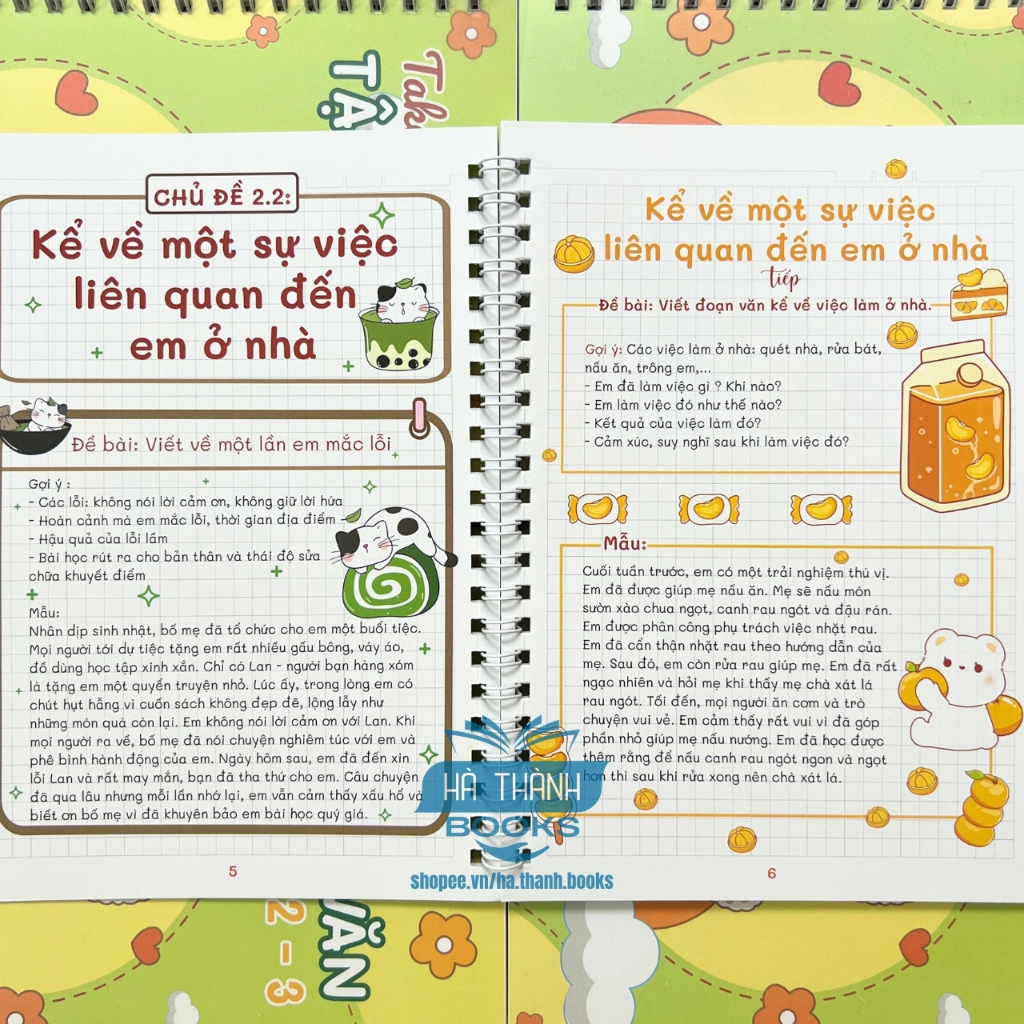 Sổ tay Take Note Tập Làm Văn Lớp 2 – Lớp 3 | Học Tốt Tiếng Việt Tiểu Học | Luyện Tập Viết Văn