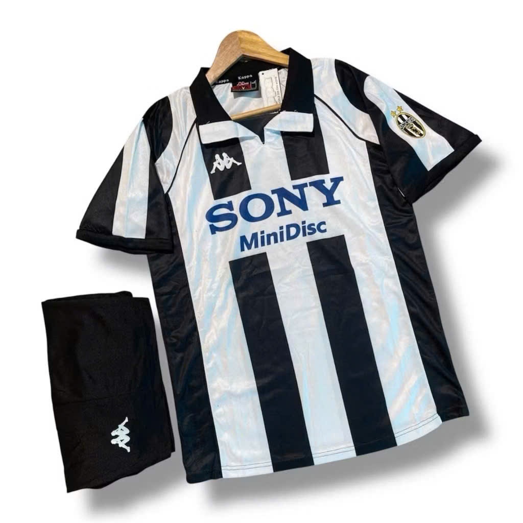 Áo Bóng Đá Juventus 1997 Retro Sân Nhà - Mẫu Cổ Điển Đẹp Nam Từ 50-90kg.