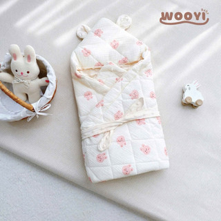 Kembaby - Chăn Ủ Xô Muslin Trần Bông In Hoạ Tiết Cho Bé