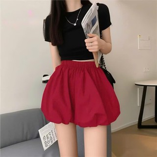 Quần SHORT BÍ NGÔ 2 Lớp Lưng Thun Co Giãn Chất Kate Mềm Mịn, Quần Đùi Nữ Kiểu Phồng Bồng QU03 RUSY
