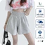 Quần Short Nỉ Mềm Cho Nữ Dày Dặn Cạp Chun Co Giãn, Quần Sooc Đùi Ống Rộng Cạp Cao Thu Đông-QSN001