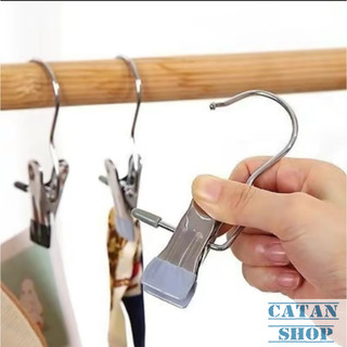 Móc Kẹp Đa Năng Inox Không Gỉ Siêu Bền Kẹp Đồ Dùng Nhỏ Treo Tiện Lợi Trong Nhà Và Ngoài Trời