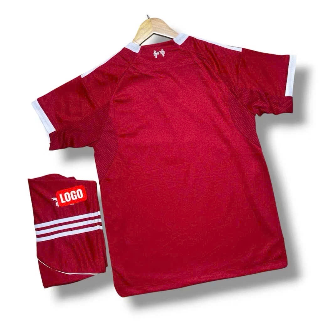 Bộ Quần Áo Bóng Đá CLB Liver 2025/2026 Chuẩn Mẫu Thi Đấu - Vải Polyester Thái Gai Lưới.