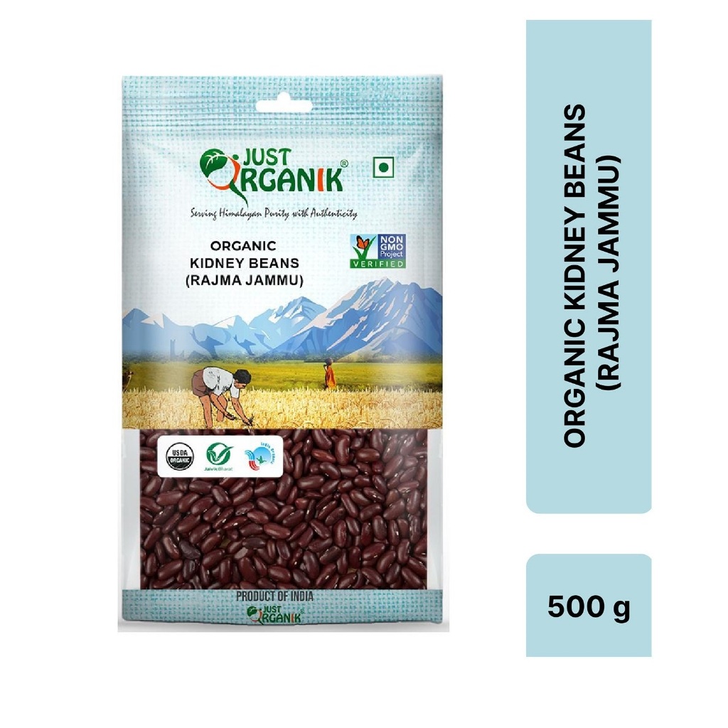 Đậu Đỏ Tây Hữu Cơ Just Organik KIdney Beans 500g