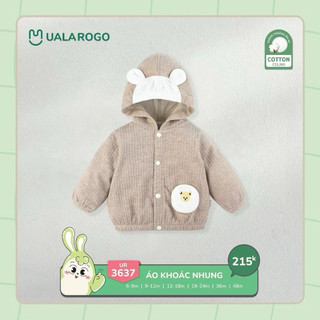 Áo khoác nhung ualarogo sale