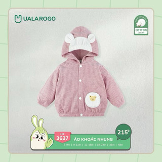 Áo khoác nhung ualarogo sale
