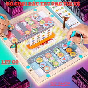 Trò Chơi Trí Tuệ - Đồ chơi trẻ em - Đồ chơi xếp hình mê cung vui vẻ, khích thước 22cm x 30cm