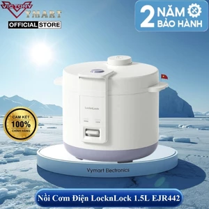Nồi Cơm Điện LocknLock 0,8L EJR426 - 1L EJR431 - 1,5L EJR446IVY - 1,8L EJR462IVY - Bảo Hành 2 Năm