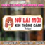 Decal Lái Mới Xin Thông Cảm Dán Xe Ô tô - Sticker Lái Mới - DCBB059