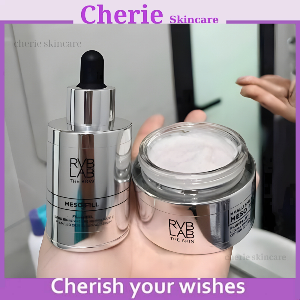 Công ty) Kem và serum RVB LAB The Skin Meso Fill giúp tái tạo, trẻ