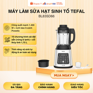 Máy làm sữa hạt sinh tố Tefal BL83SD66 1.75 lít - Công suất 1400W - Bảo hành 24 tháng