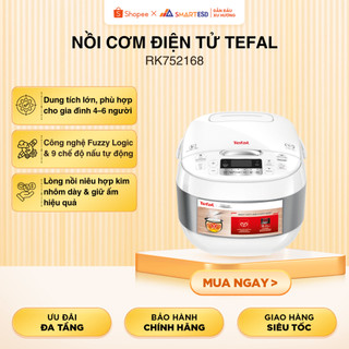 Nồi cơm điện tử Tefal RK752168 - 1.8L, 750W - Bảo hành chính hãng 24 tháng