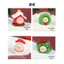 Set Túi Mù Bất Ngờ Hình Giáng Sinh Noel BỐ KHỦNG LONG Charm Giáng Sinh Cây Thông Bánh Cookie