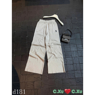 Quần len thêu ngựa dáng xuông #d181