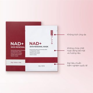Combo 2 hộp mặt nạ NAD Cấp Ẩm, Làm Dịu & Nuôi Dưỡng Sáng Mịn Tự Nhiên (10 miếng) CB0210