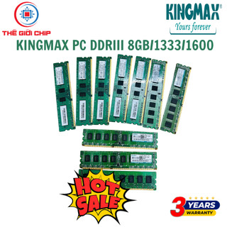 RAM PC desktop KINGMAX (1x8GB) DDR3 1600MHz I like new Box bảo hành 36 tháng bởi nhà cung cấp