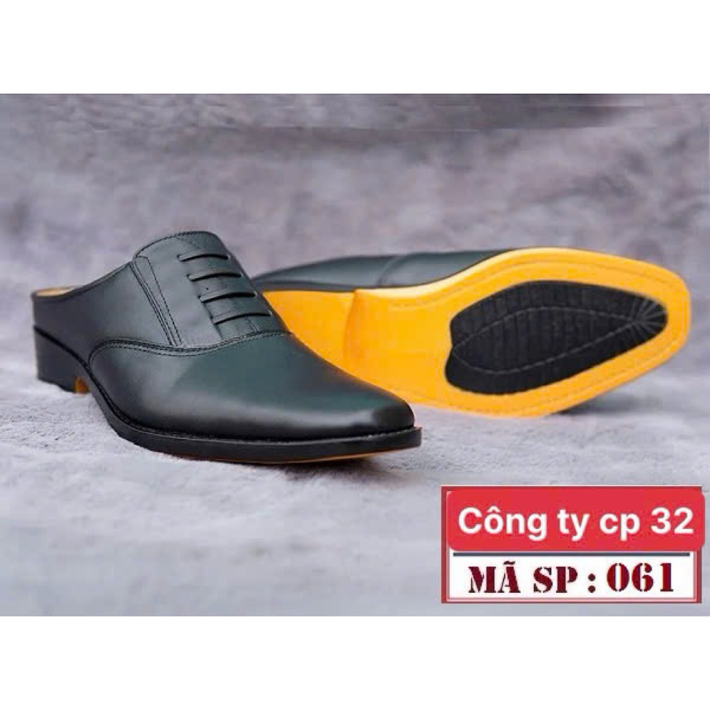 Giày Sục Da Nam ASECO 32M-061, Da Bò Nappa Mềm Mịn, Đế Polyether Êm Nhẹ, Giày Sục Nam Cao Cấp Tiện Lợi