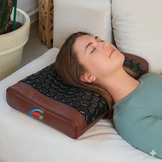 Gối Đá Nóng Carefit Cao Cấp Giúp Giảm Đau Vai Cổ Gáy, Chuyên Dành Cho Người Đau Cổ Vai Gáy