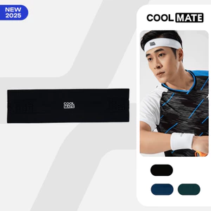 Băng đô thể thao Pickleball, tennis nam nữ chặn mồ hôi Headband mềm mại thấm hút Coolmate
