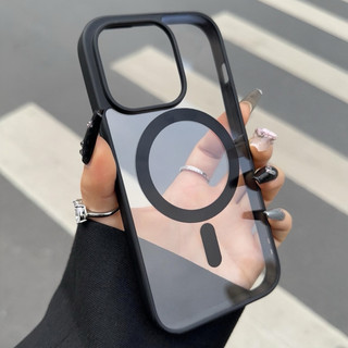 Ốp Lưng Iphone Trong Suốt Sạc Từ Tính , Chống Sốc, Bảo Vệ Camera - iP 7/8/X/XS/11/12/13/14/15/16/17/Plus/Pro/Max/Air