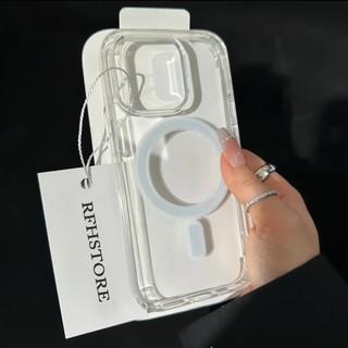 Ốp Lưng Iphone Trong Suốt Sạc Từ Tính , Chống Sốc, Bảo Vệ Camera - iP 7/8/X/XS/11/12/13/14/15/16/17/Plus/Pro/Max/Air