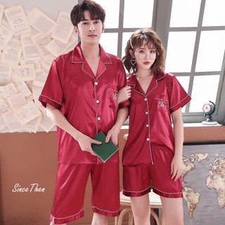 Đồ ngủ đôi Tphcm, Đồ ngủ đôi tân hôn màu đỏ, hàng có sẵn - Since Then