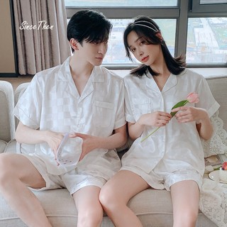 Pijama nam mặc nhà lụa mát mẻ, đồ ngủ nam cao cấp - Since Then