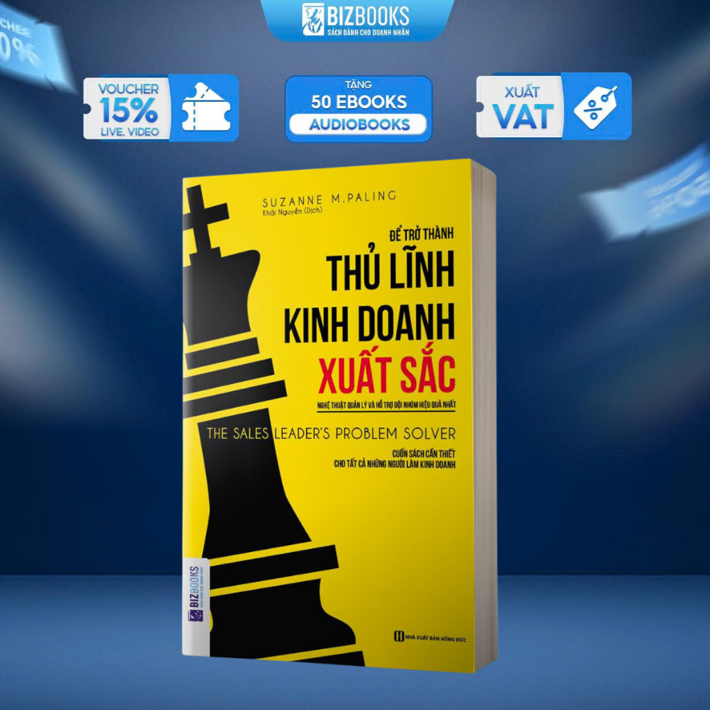BIZBOOKS - Sách - Để Trở Thành Thủ Lĩnh Kinh Doanh Xuất Sắc - 1 BEST SELLER