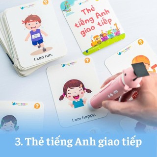 Bút chấm đọc Finypen - Bút chấm đọc thông minh giúp bé học song ngữ Anh - Việt