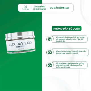 Kem Dưỡng Lux Day Exo LURCINN Căng Bóng Trắng Sáng - 30g